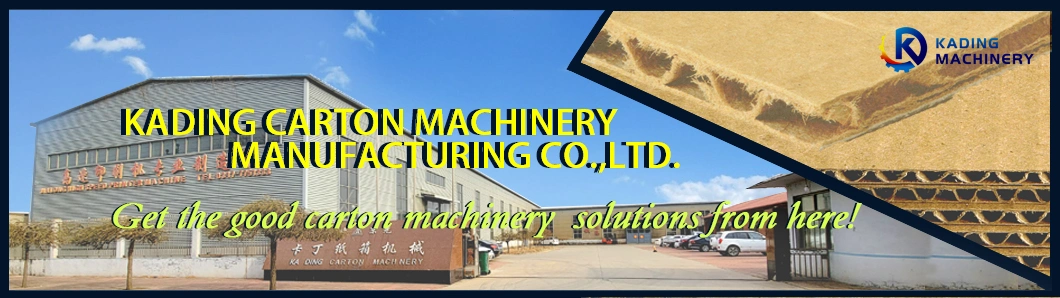 Automatic High Speed Corrugated Cardboard Production Line Single Facer Packing Making Machine