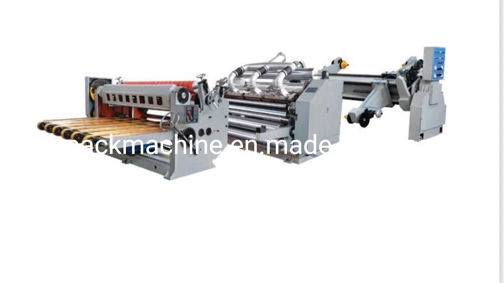 Single Facer Corrugated Line Carton Box Making Machine with Great Price with High Quality